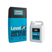 Ultra Floor Level It Super 30 Two Part Rapid Setting Self Levelling Compound 20kg